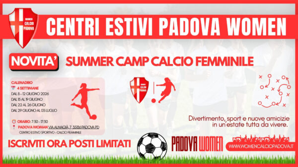 Camp dal 8 al 12 giugno 2026